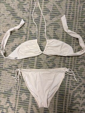 NWT O'Neill White / Cream Bikini Set Small